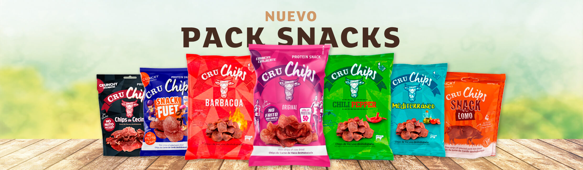 cruchips - tipos de snaks