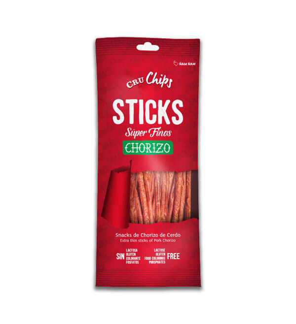 Cruchips - sticks-chorizo